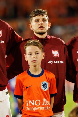 Sebastian Szymanski, Hollanda ve Polonya milli takımları arasında oynanan 2026 Dünya Kupası ön eleme maçında görüldü (Maciej Rogowski / Ball Raw Images)