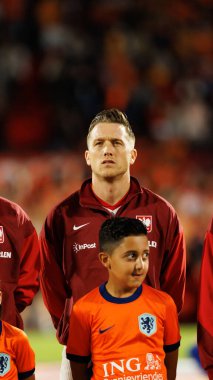 Piotr Zielinski, Hollanda ve Polonya milli takımları arasında oynanan Dünya Kupası 2026 Avrupa ön eleme maçında görüldü (Maciej Rogowski / Ball Raw Images)