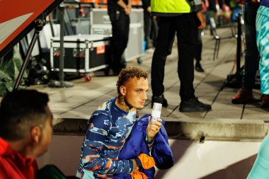 Noa Lang, Hollanda ve Polonya milli takımları arasında oynanan 2026 Dünya Kupası ön eleme maçında görüldü (Maciej Rogowski / Ball Raw Images)