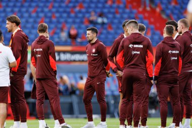 Pawel Wszolek, Hollanda ve Polonya milli takımları arasında oynanan Dünya Kupası 2026 Avrupa ön eleme maçında görüldü (Maciej Rogowski / Ball Raw Images)