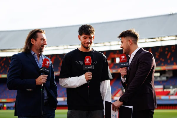 Tomasz Iwan ve Jakub Moder, Hollanda ve Polonya milli takımları arasında oynanan Dünya Kupası 2026 Avrupa ön eleme maçında görüldü (Maciej Rogowski / Ball Raw Images)