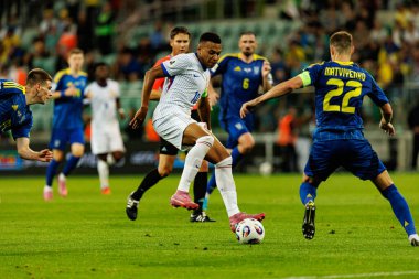 Kylian Mbappe, Ukrayna ve Fransa milli takımları arasında oynanan 2026 Dünya Kupası ön eleme maçında görüldü (Maciej Rogowski / Ball Raw Images)