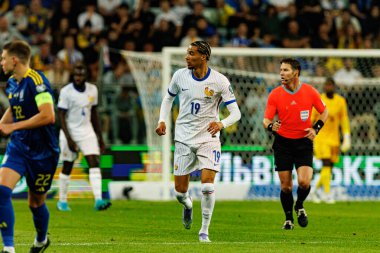 Hugo Ekitike, Ukrayna ve Fransa milli takımları arasında oynanan 2026 Dünya Kupası ön eleme maçında görüldü (Maciej Rogowski / Ball Raw Images)