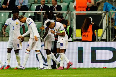 Kylian Mbappe, Ukrayna ve Fransa milli takımları arasındaki Dünya Kupası 2026 Avrupa ön eleme maçında gol üstüne gol atarken görüldü (Maciej Rogowski / Ball Raw Images)