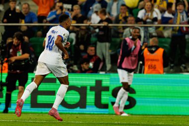 Kylian Mbappe, Ukrayna ve Fransa milli takımları arasında oynanan 2026 Dünya Kupası ön eleme maçında görüldü (Maciej Rogowski / Ball Raw Images)