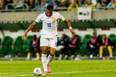 Kylian Mbappe, Ukrayna ve Fransa milli takımları arasında oynanan 2026 Dünya Kupası ön eleme maçında görüldü (Maciej Rogowski / Ball Raw Images)