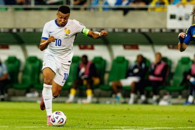 Kylian Mbappe, Ukrayna ve Fransa milli takımları arasında oynanan 2026 Dünya Kupası ön eleme maçında görüldü (Maciej Rogowski / Ball Raw Images)