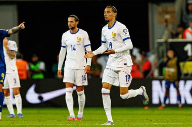 Hugo Ekitike, Ukrayna ve Fransa milli takımları arasında oynanan 2026 Dünya Kupası ön eleme maçında görüldü (Maciej Rogowski / Ball Raw Images)