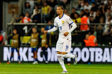 Hugo Ekitike, Ukrayna ve Fransa milli takımları arasında oynanan 2026 Dünya Kupası ön eleme maçında görüldü (Maciej Rogowski / Ball Raw Images)