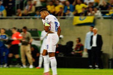 Kylian Mbappe, Ukrayna ve Fransa milli takımları arasında oynanan 2026 Dünya Kupası ön eleme maçında görüldü (Maciej Rogowski / Ball Raw Images)