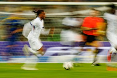 Ukrayna ve Fransa milli takımları (Maciej Rogowski / Ball Raw Images) arasındaki Dünya Kupası 2026 Avrupa ön eleme maçında Michael Olise izledi)