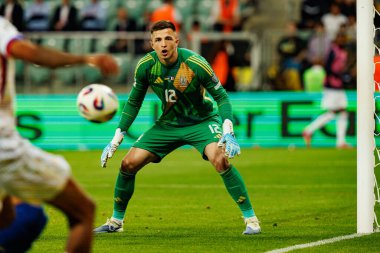 Anatoliy Trubin, Ukrayna ve Fransa milli takımları arasında oynanan 2026 Dünya Kupası ön eleme maçında görüldü (Maciej Rogowski / Ball Raw Images)