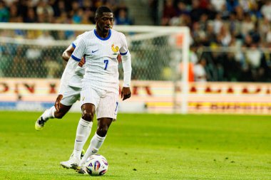 Ousmane Dembele, Ukrayna ve Fransa milli takımları arasında oynanan 2026 Dünya Kupası ön eleme maçında görüldü (Maciej Rogowski / Ball Raw Images)