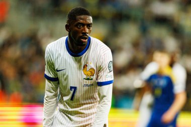 Ousmane Dembele, Ukrayna ve Fransa milli takımları arasında oynanan 2026 Dünya Kupası ön eleme maçında görüldü (Maciej Rogowski / Ball Raw Images)