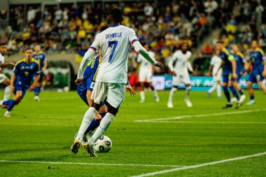 Ousmane Dembele, Ukrayna ve Fransa milli takımları arasında oynanan 2026 Dünya Kupası ön eleme maçında görüldü (Maciej Rogowski / Ball Raw Images)