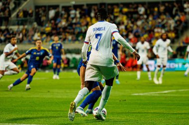 Ousmane Dembele, Ukrayna ve Fransa milli takımları arasında oynanan 2026 Dünya Kupası ön eleme maçında görüldü (Maciej Rogowski / Ball Raw Images)