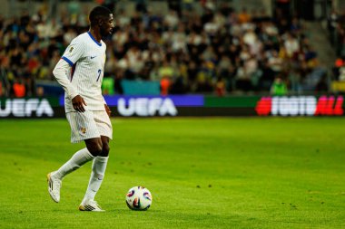 Ousmane Dembele, Ukrayna ve Fransa milli takımları arasında oynanan 2026 Dünya Kupası ön eleme maçında görüldü (Maciej Rogowski / Ball Raw Images)