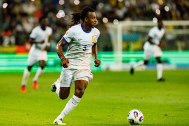 Jules Kounde, Ukrayna ve Fransa milli takımları arasında oynanan 2026 Dünya Kupası ön eleme maçında görüldü (Maciej Rogowski / Ball Raw Images)