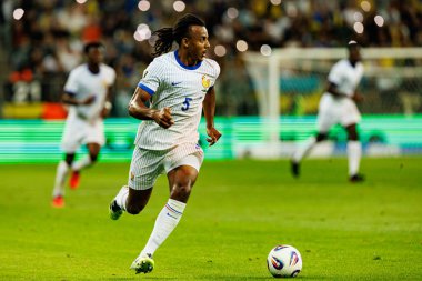Jules Kounde, Ukrayna ve Fransa milli takımları arasında oynanan 2026 Dünya Kupası ön eleme maçında görüldü (Maciej Rogowski / Ball Raw Images)