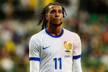 Ukrayna ve Fransa milli takımları (Maciej Rogowski / Ball Raw Images) arasındaki Dünya Kupası 2026 Avrupa ön eleme maçında Michael Olise izledi)