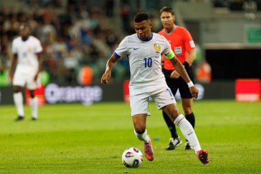 Kylian Mbappe, Ukrayna ve Fransa milli takımları arasında oynanan 2026 Dünya Kupası ön eleme maçında görüldü (Maciej Rogowski / Ball Raw Images)