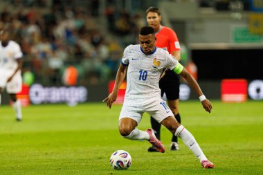 Kylian Mbappe, Ukrayna ve Fransa milli takımları arasında oynanan 2026 Dünya Kupası ön eleme maçında görüldü (Maciej Rogowski / Ball Raw Images)