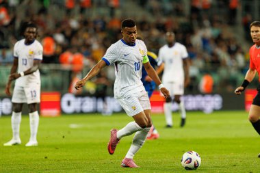 Kylian Mbappe, Ukrayna ve Fransa milli takımları arasında oynanan 2026 Dünya Kupası ön eleme maçında görüldü (Maciej Rogowski / Ball Raw Images)