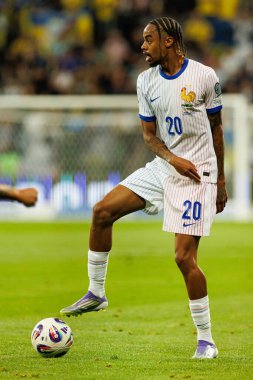 Bradley Barcola, Ukrayna ve Fransa milli takımları arasında oynanan 2026 Dünya Kupası ön eleme maçında görüldü (Maciej Rogowski / Ball Raw Images)