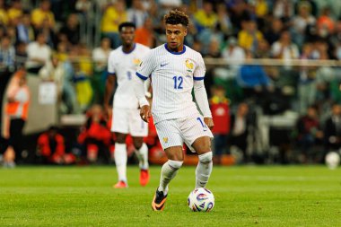 Ukrayna ve Fransa milli takımları (Maciej Rogowski / Ball Raw Images) arasında oynanan Dünya Kupası 2026 Avrupa ön eleme maçında Desire Doue görüldü.)