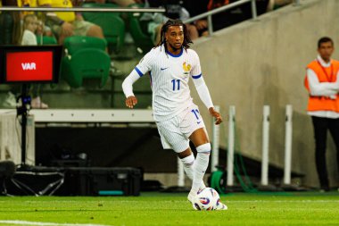 Ukrayna ve Fransa milli takımları (Maciej Rogowski / Ball Raw Images) arasındaki Dünya Kupası 2026 Avrupa ön eleme maçında Michael Oilse görüldü.)