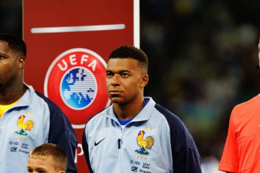 Kylian Mbappe, Ukrayna ve Fransa milli takımları arasında oynanan 2026 Dünya Kupası ön eleme maçında görüldü (Maciej Rogowski / Ball Raw Images)