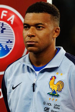 Kylian Mbappe, Ukrayna ve Fransa milli takımları arasında oynanan 2026 Dünya Kupası ön eleme maçında görüldü (Maciej Rogowski / Ball Raw Images)