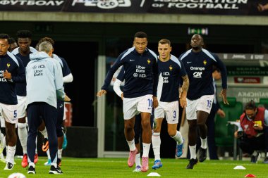 Kylian Mbappe, Ukrayna ve Fransa milli takımları arasında oynanan 2026 Dünya Kupası ön eleme maçında görüldü (Maciej Rogowski / Ball Raw Images)