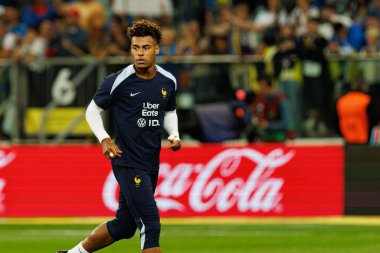 Ukrayna ve Fransa milli takımları (Maciej Rogowski / Ball Raw Images) arasında oynanan Dünya Kupası 2026 Avrupa ön eleme maçında Desire Doue görüldü.)