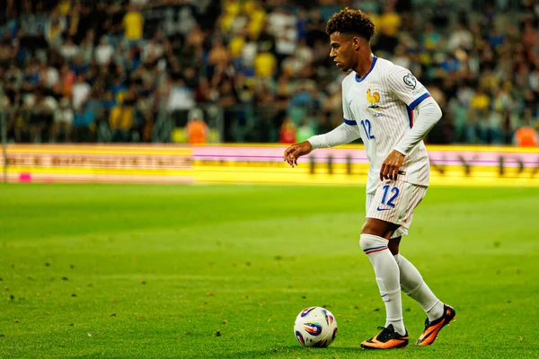 Ukrayna ve Fransa milli takımları (Maciej Rogowski / Ball Raw Images) arasında oynanan Dünya Kupası 2026 Avrupa ön eleme maçında Desire Doue görüldü.)