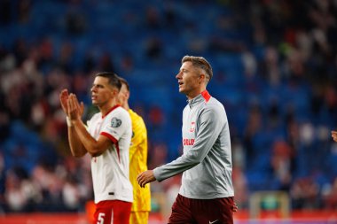 Robert Lewandowski, Polonya ve Finlandiya milli takımları arasında oynanan Dünya Kupası 2026 Avrupa ön eleme maçında görüldü (Maciej Rogowski / Ball Raw Images)