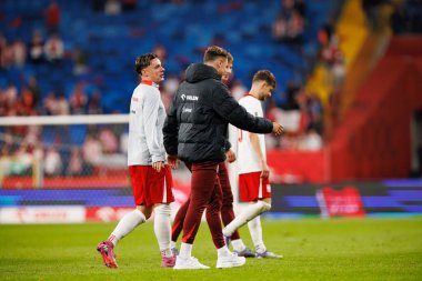 Nicola Zalewski ve Matty Cash, Polonya ve Finlandiya milli takımları arasında oynanan Dünya Kupası 2026 Avrupa ön eleme maçında görüldü (Maciej Rogowski / Ball Raw Images)