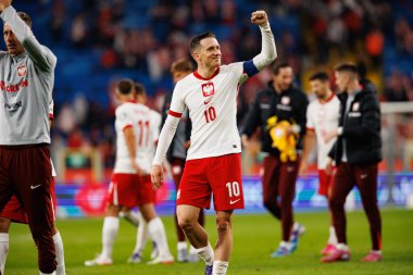 Dünya Kupası 2026 Avrupa ön eleme maçında Polonya ve Finlandiya milli takımları arasında Piotr Zielinski görüldü (Maciej Rogowski / Ball Raw Images)