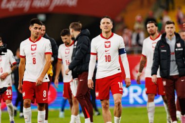 Dünya Kupası 2026 Avrupa ön eleme maçında Polonya ve Finlandiya milli takımları arasında Piotr Zielinski görüldü (Maciej Rogowski / Ball Raw Images)