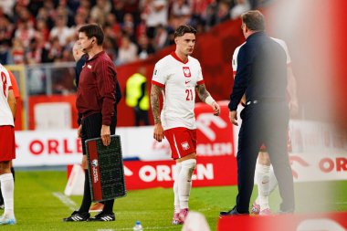 Nicola Zalewski, Polonya ve Finlandiya milli takımları arasında oynanan Dünya Kupası 2026 Avrupa ön eleme maçında görüldü (Maciej Rogowski / Ball Raw Images)