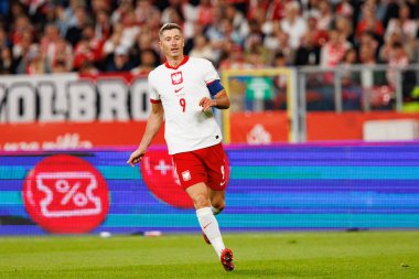 Robert Lewandowski, Polonya ve Finlandiya milli takımları arasında oynanan Dünya Kupası 2026 Avrupa ön eleme maçında görüldü (Maciej Rogowski / Ball Raw Images)