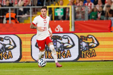 Nicola Zalewski, Polonya ve Finlandiya milli takımları arasında oynanan Dünya Kupası 2026 Avrupa ön eleme maçında görüldü (Maciej Rogowski / Ball Raw Images)