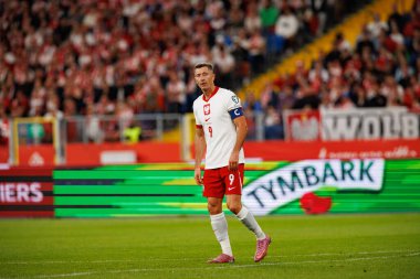 Robert Lewandowski, Polonya ve Finlandiya milli takımları arasında oynanan Dünya Kupası 2026 Avrupa ön eleme maçında görüldü (Maciej Rogowski / Ball Raw Images)