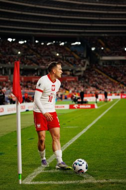 Dünya Kupası 2026 Avrupa ön eleme maçında Polonya ve Finlandiya milli takımları arasında Piotr Zielinski görüldü (Maciej Rogowski / Ball Raw Images)