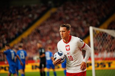 Dünya Kupası 2026 Avrupa ön eleme maçında Polonya ve Finlandiya milli takımları arasında Piotr Zielinski görüldü (Maciej Rogowski / Ball Raw Images)