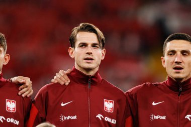 Jakub Kaminski, Polonya ve Finlandiya milli takımları arasında oynanan Dünya Kupası 2026 Avrupa ön eleme maçında görüldü (Maciej Rogowski / Ball Raw Images)