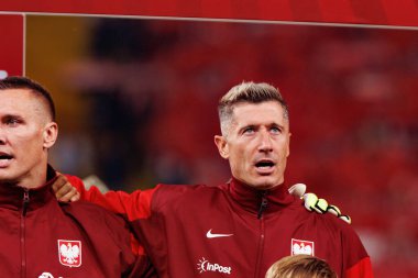 Robert Lewandowski, Polonya ve Finlandiya milli takımları arasında oynanan Dünya Kupası 2026 Avrupa ön eleme maçında görüldü (Maciej Rogowski / Ball Raw Images)