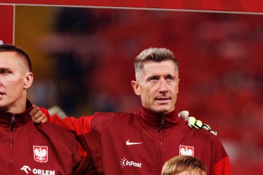 Robert Lewandowski, Polonya ve Finlandiya milli takımları arasında oynanan Dünya Kupası 2026 Avrupa ön eleme maçında görüldü (Maciej Rogowski / Ball Raw Images)
