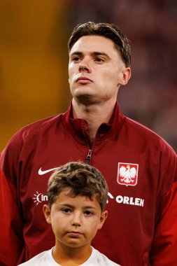 Nicola Zalewski, Polonya ve Finlandiya milli takımları arasında oynanan Dünya Kupası 2026 Avrupa ön eleme maçında görüldü (Maciej Rogowski / Ball Raw Images)