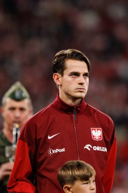 Jakub Kaminski, Polonya ve Finlandiya milli takımları arasında oynanan Dünya Kupası 2026 Avrupa ön eleme maçında görüldü (Maciej Rogowski / Ball Raw Images)